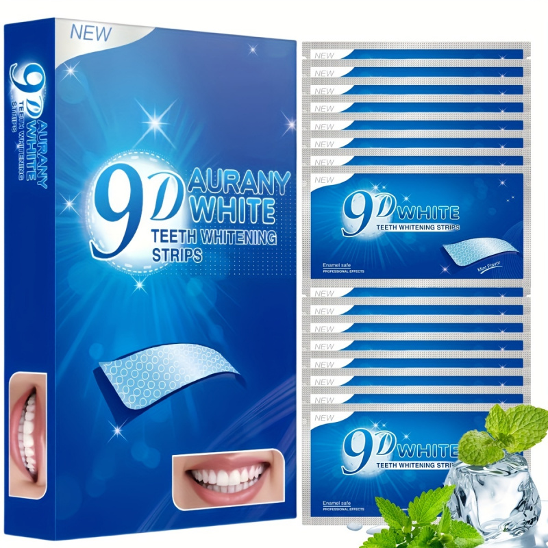 Teeth Whitening Hydrogen Peroxide - 6% 과산화수소가 함유된 9D Aurany White