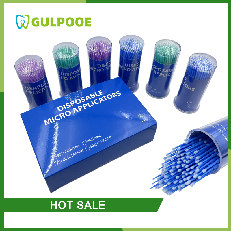 Whitening Teeth Dentist - GULPOOE 일회용 마이크로 브러시 치과 마이크로