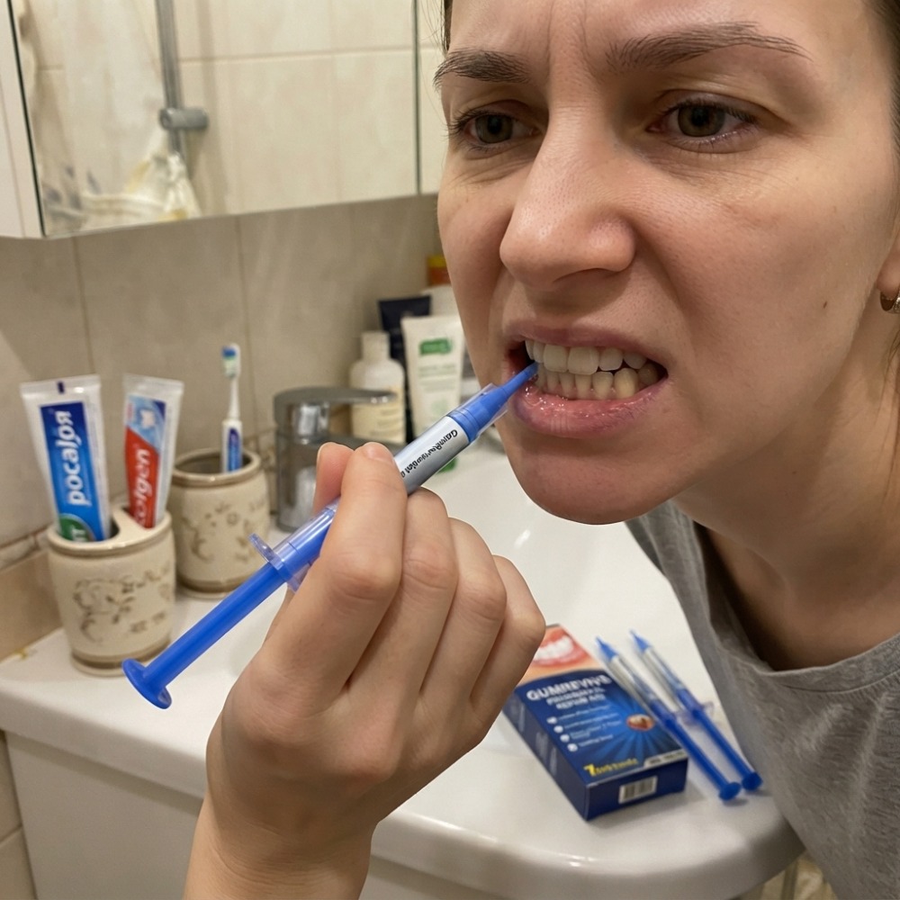 Teeth Whitening Hydrogen Peroxide - GUMREVIVE 치주 복구 젤 잇몸 재생