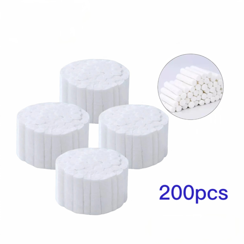 Whitening Teeth Dentist - 200pcs1000pcs 일회용 치과 의료 외과 목화