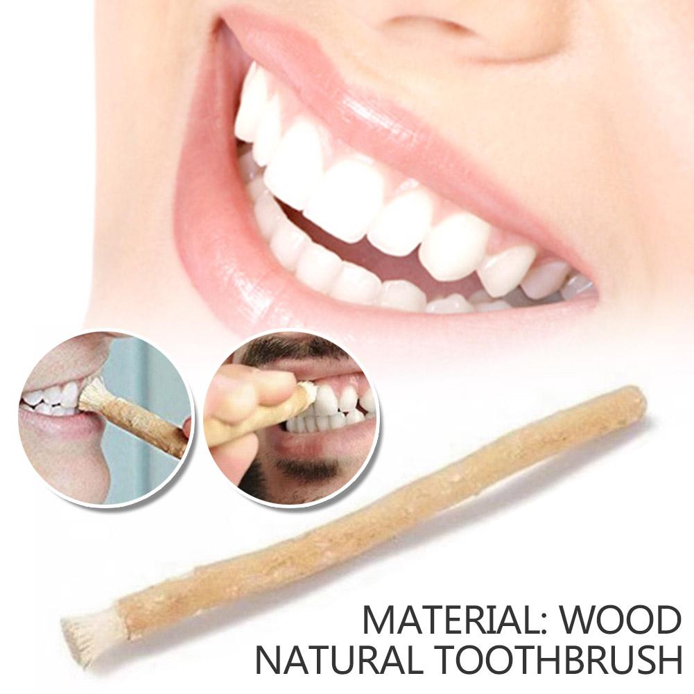 Teeth Whitening Natural - 천연 미스왁 시왁 칫솔 전통 나무