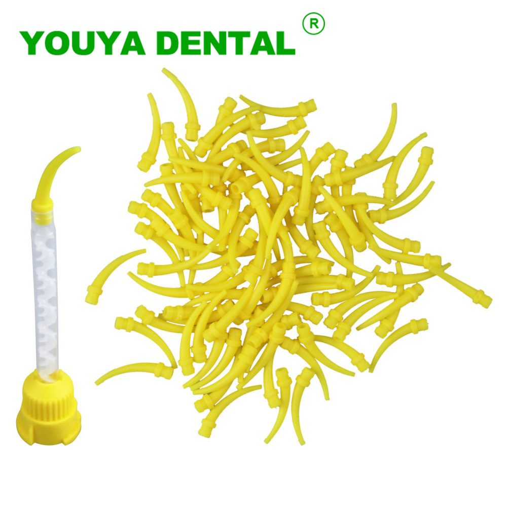 100pcs 치과 재료 구강 내 인상 혼합 팁 노즐 믹 - Teeth Whitening Gel Syringes 리뷰 및 가격