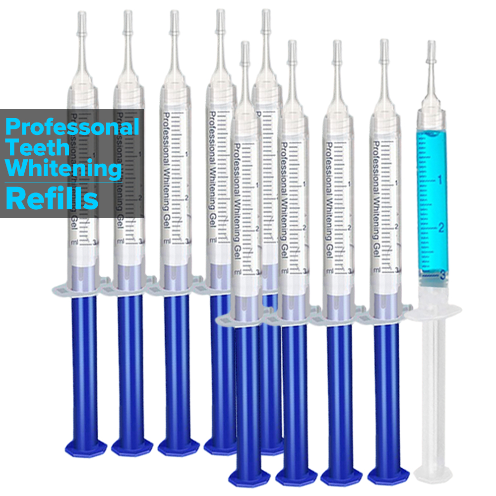 치아 미백 젤 리필 주사기 치아 미백 젤 인비스알라인  - Teeth Whitening Gel Syringes 리뷰 및 가격