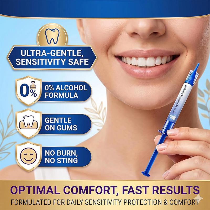 치아 미백 및 잇몸 보호 젤 펜, 얼룩 제거, 미백 효 - Teeth Whitening Gel Syringes 리뷰 및 가격