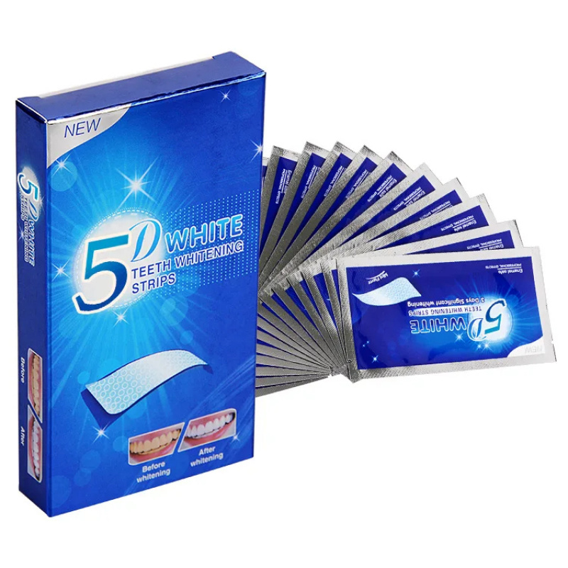 1-12pcs 5D 화이트닝 치아 스티커 화이트 치아  - Teeth Whitening Hydrogen Peroxide 리뷰 및 가격