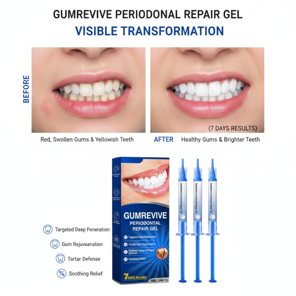 GUMREVIVE 치주 복구 젤 잇몸 재생 진정 효과  - Teeth Whitening Hydrogen Peroxide 리뷰 및 가격