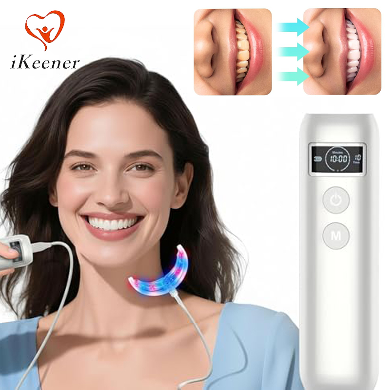 치아 미백 촉진기 16 LED 레드 블루 강화 조명 트 - Teeth Whitening With Trays 리뷰 및 가격