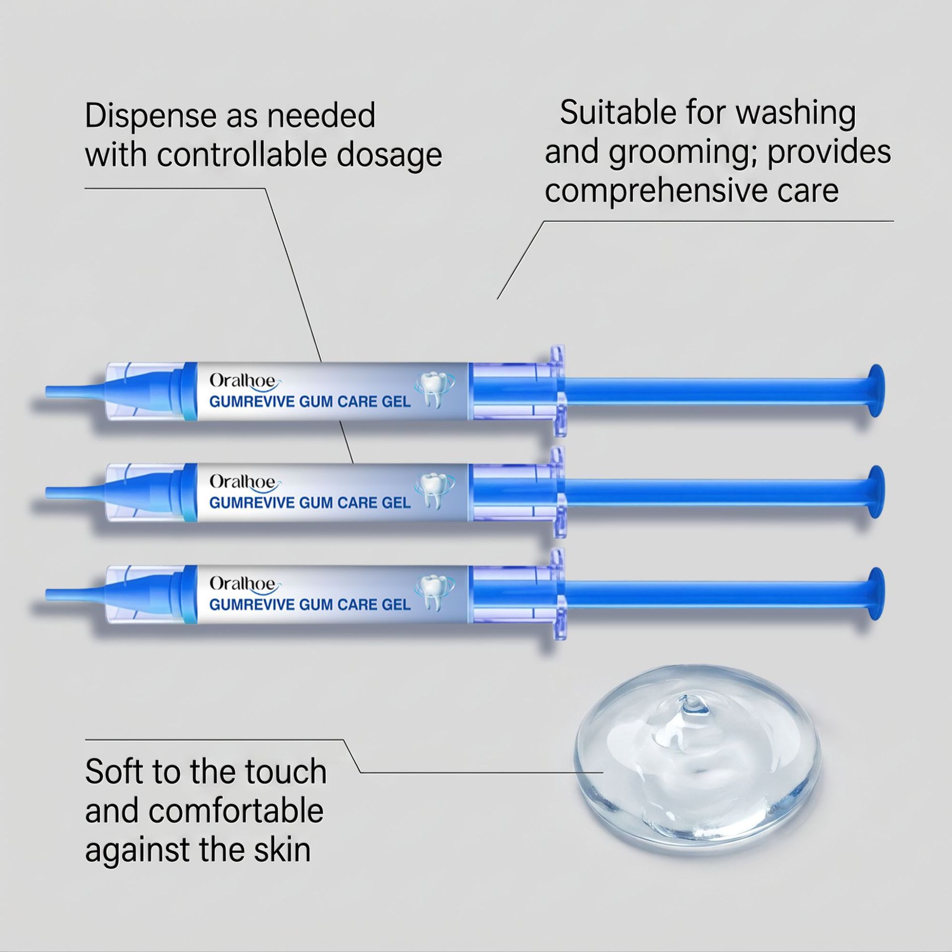 구강 관리 젤 3개입 잇몸 세척 주사기 키트, 매일 가 - Teeth Whitening Gel Syringes 리뷰 및 가격