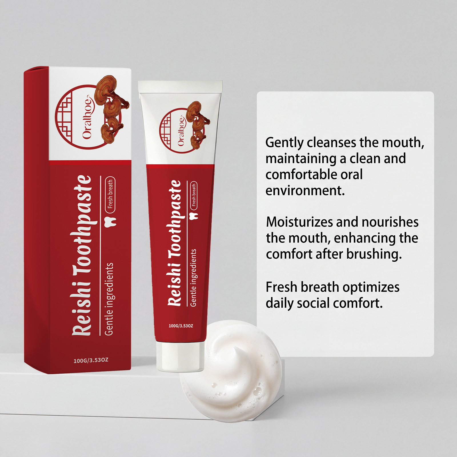 영지 허브 치약 치아 미백 황색 얼룩 제거 상쾌한 숨결 - Teeth Whitening Natural 리뷰 및 가격