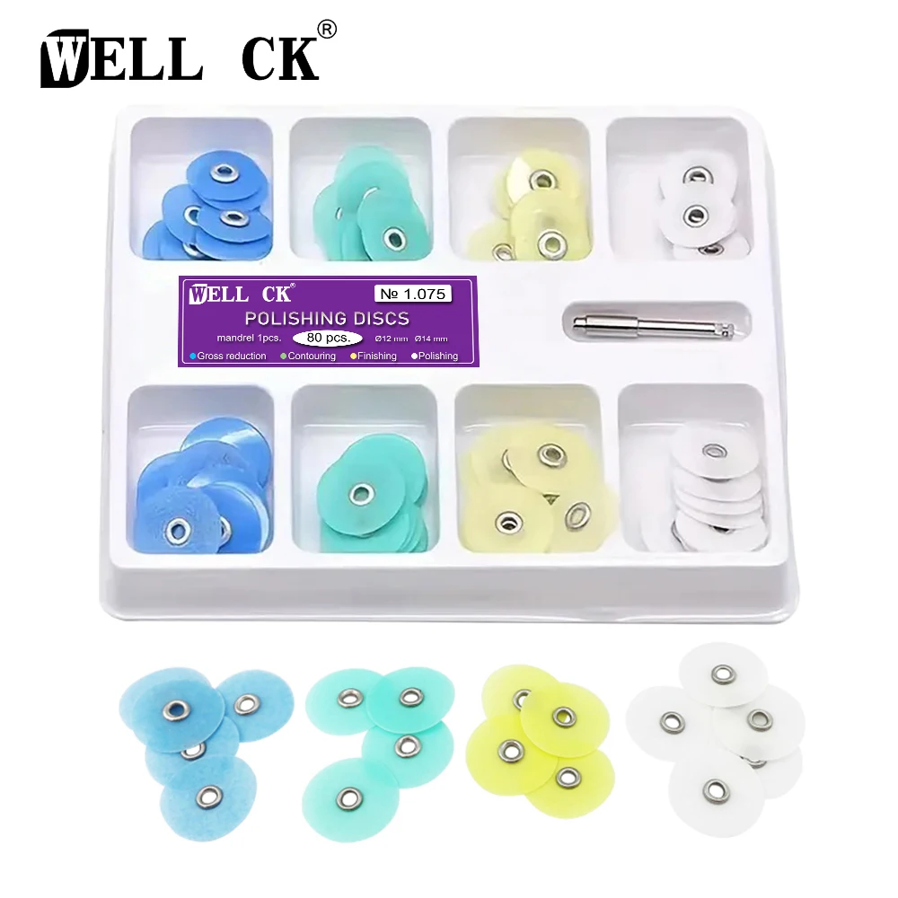 WELLCK 치과 연마 디스크 총 감소 윤곽 맨드릴 소 - Whitening Teeth Dentist 리뷰 및 가격