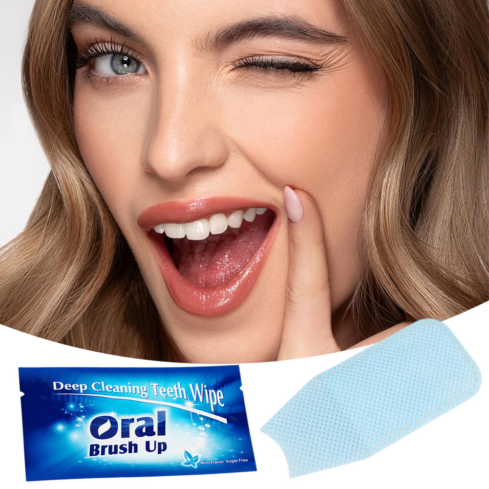 얼룩 제거용 손가락 슬리브 치과용 물티슈 휴대용 일회용 - Teeth Whitening Quick 리뷰 및 가격