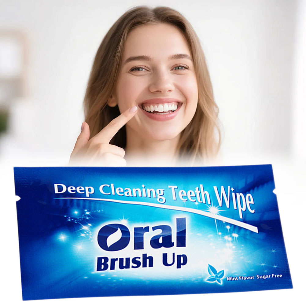 얼룩 제거용 손가락 슬리브 치과용 물티슈 휴대용 일회용 - Teeth Whitening Quick 리뷰 및 가격